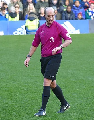 Mike Dean (referee) height profile photo