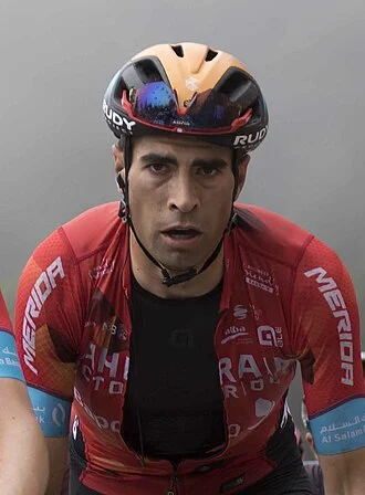 Mikel Landa height profile photo