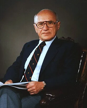 Milton Friedman height profile photo