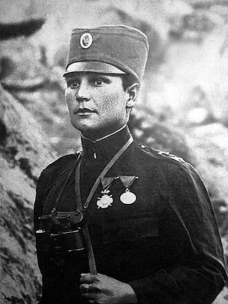 Milunka Savić height profile photo