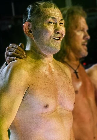 Minoru Suzuki height profile photo