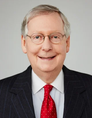 Mitch McConnell height profile photo