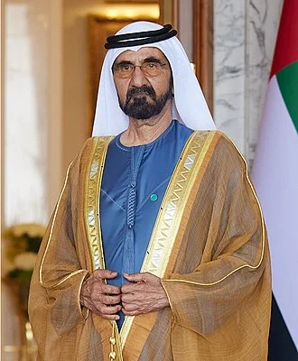 Mohammed bin Rashid Al Maktoum height profile photo