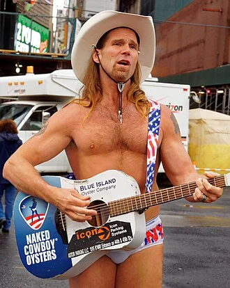 Naked Cowboy height profile photo