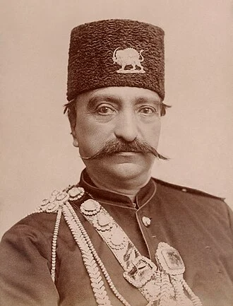 Naser al-Din Shah Qajar height profile photo