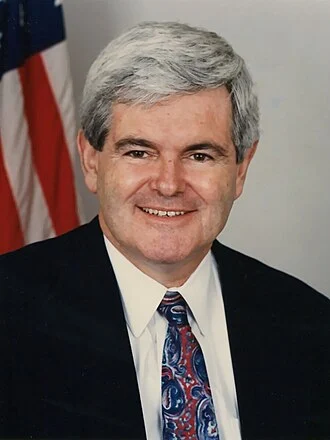 Newt Gingrich height profile photo