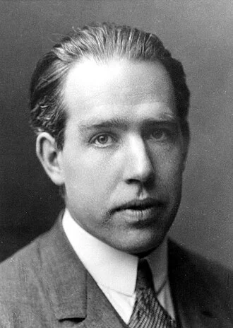 Niels Bohr height profile photo