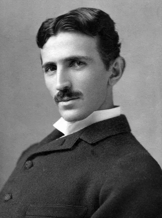 Nikola Tesla height profile photo