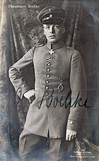 Oswald Boelcke height profile photo