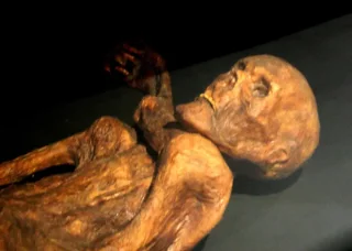 Ötzi height profile photo