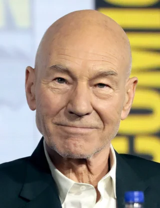 Patrick Stewart height profile photo