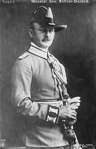 Paul von Lettow-Vorbeck height profile photo