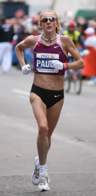 Paula Radcliffe height profile photo