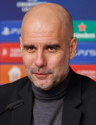 Pep Guardiola height profile photo