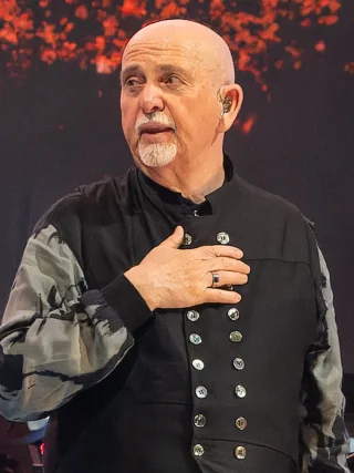 Peter Gabriel height profile photo