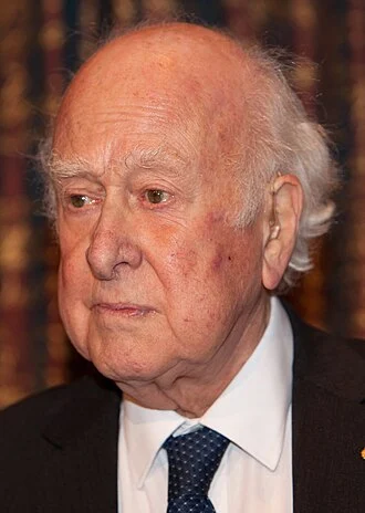 Peter Higgs height profile photo