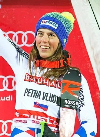 Petra Vlhová height profile photo