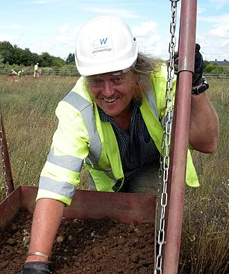 Phil Harding (archaeologist) height profile photo