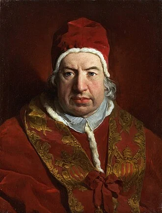 Pope Benedict XIV height profile photo
