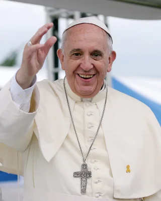 Pope Francis height profile photo
