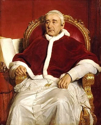 Pope Gregory XVI height profile photo