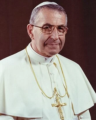 Pope John Paul I height profile photo