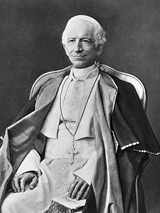 Pope Leo XIII height profile photo