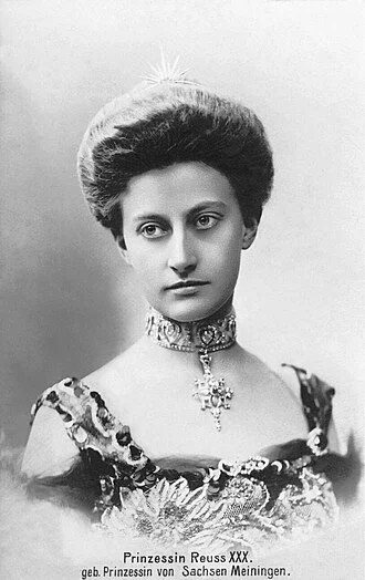 Princess Feodora of Saxe-Meiningen height profile photo