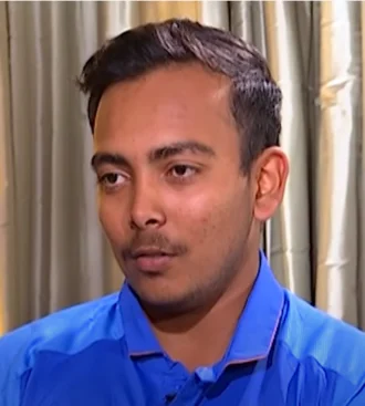 Prithvi Shaw height profile photo