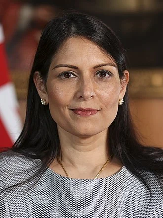 Priti Patel height profile photo