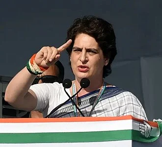 Priyanka Gandhi height profile photo