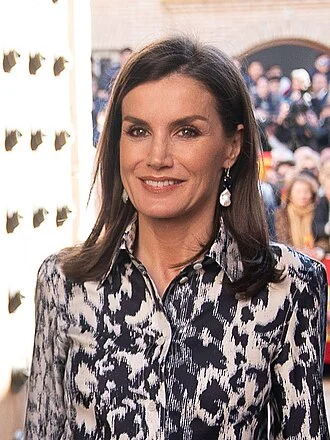 Queen Letizia of Spain height profile photo