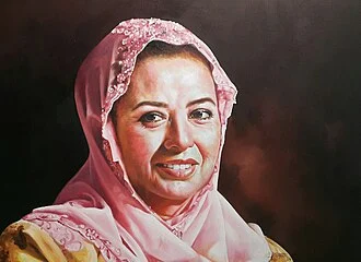 Raja Zarith Sofiah height profile photo
