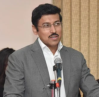 Rajyavardhan Singh Rathore height profile photo
