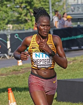 Rebecca Cheptegei height profile photo