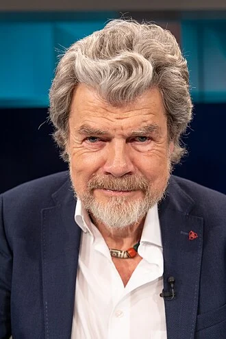 Reinhold Messner height profile photo