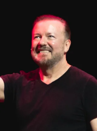 Ricky Gervais height profile photo