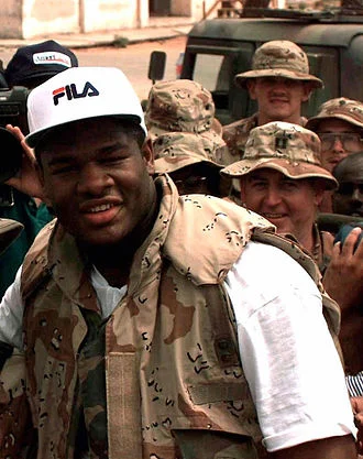 Riddick Bowe height profile photo