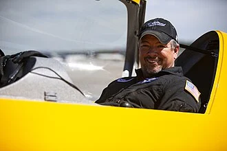 Rob Holland (pilot) height profile photo