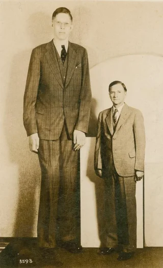 Robert Wadlow height profile photo