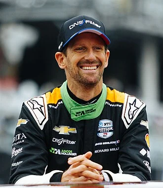 Romain Grosjean height profile photo