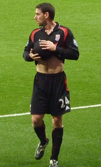 Rory Delap height profile photo