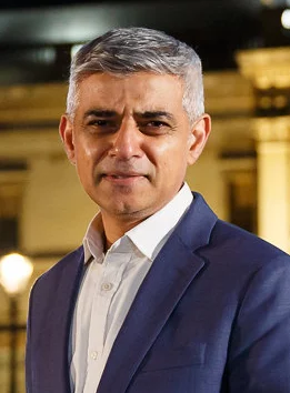 Sadiq Khan height profile photo