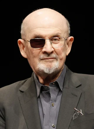 Salman Rushdie height profile photo
