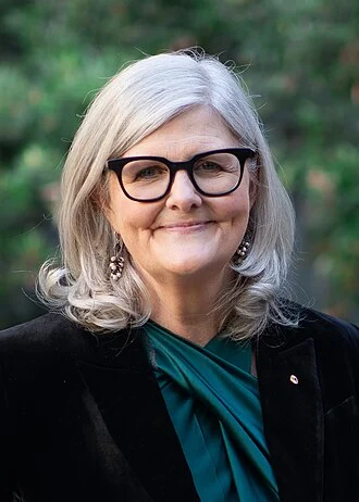 Sam Mostyn height profile photo
