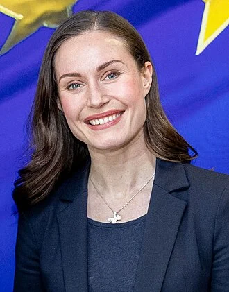 Sanna Marin height profile photo