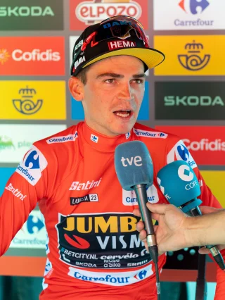 Sepp Kuss height profile photo