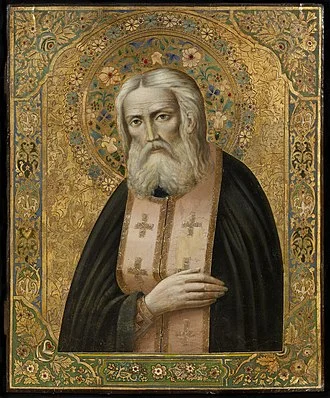 Seraphim of Sarov height profile photo