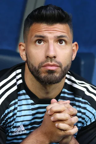 Sergio Agüero height profile photo