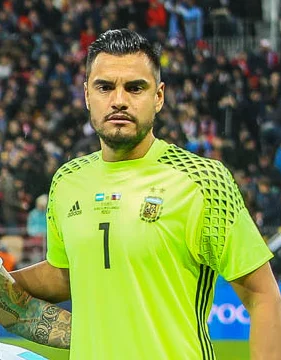 Sergio Romero height profile photo